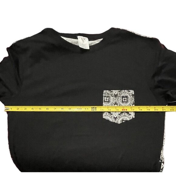 NX3 T-Shirt Side‎ Zips Unisex Sizes AS/AM/AL/ CM/CL/CXL Black & White Print NEW - Picture 16 of 16